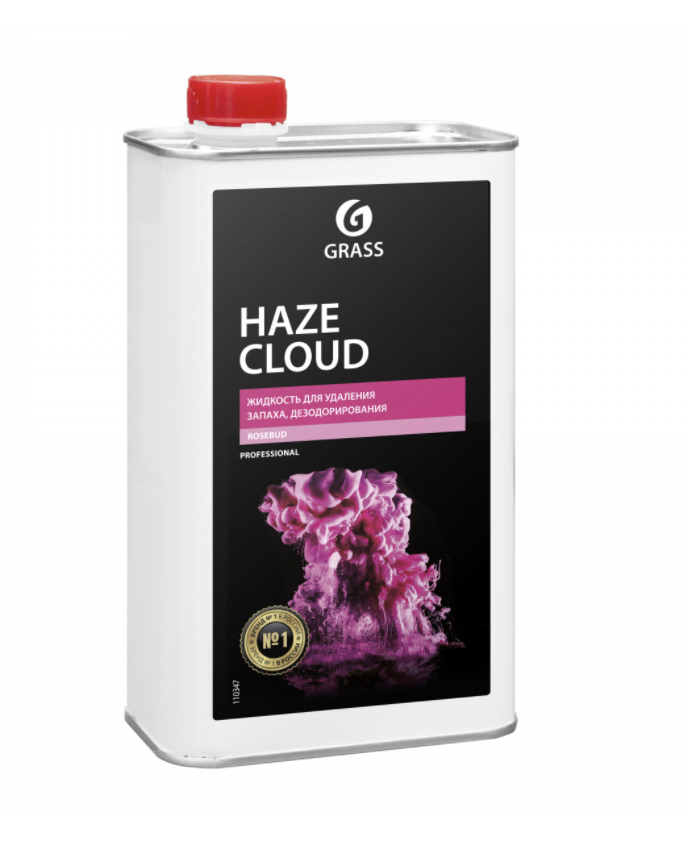 Купить запчасть GRASS - 110347 110347 Жидкость для удаления запаха, дезодорирования "Haze Cloud Rosebud" (канистра 1л)6 шт/уп